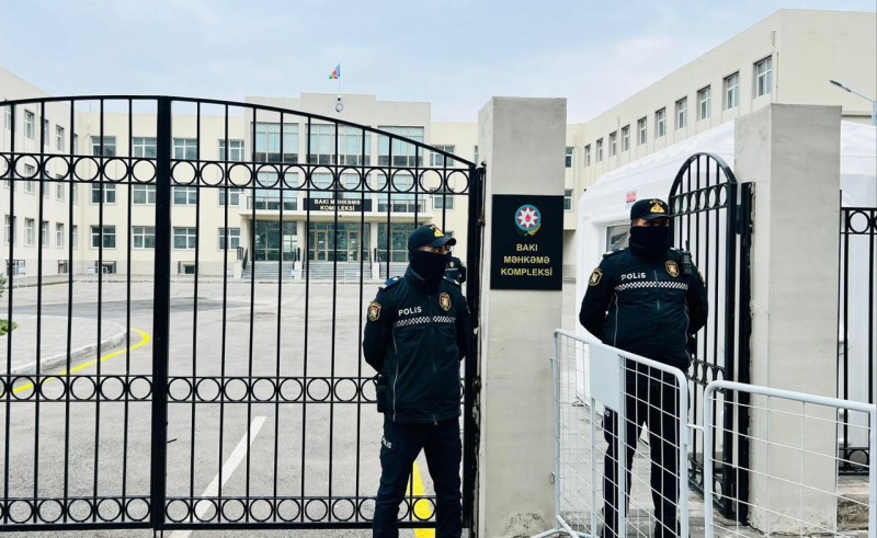 Bakıda erməniəsilli şəxslərin cinayət işi üzrə məhkəmənin baxış iclası keçirilir